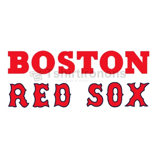Boston Red Sox T-shirts Iron On Transfers N1467